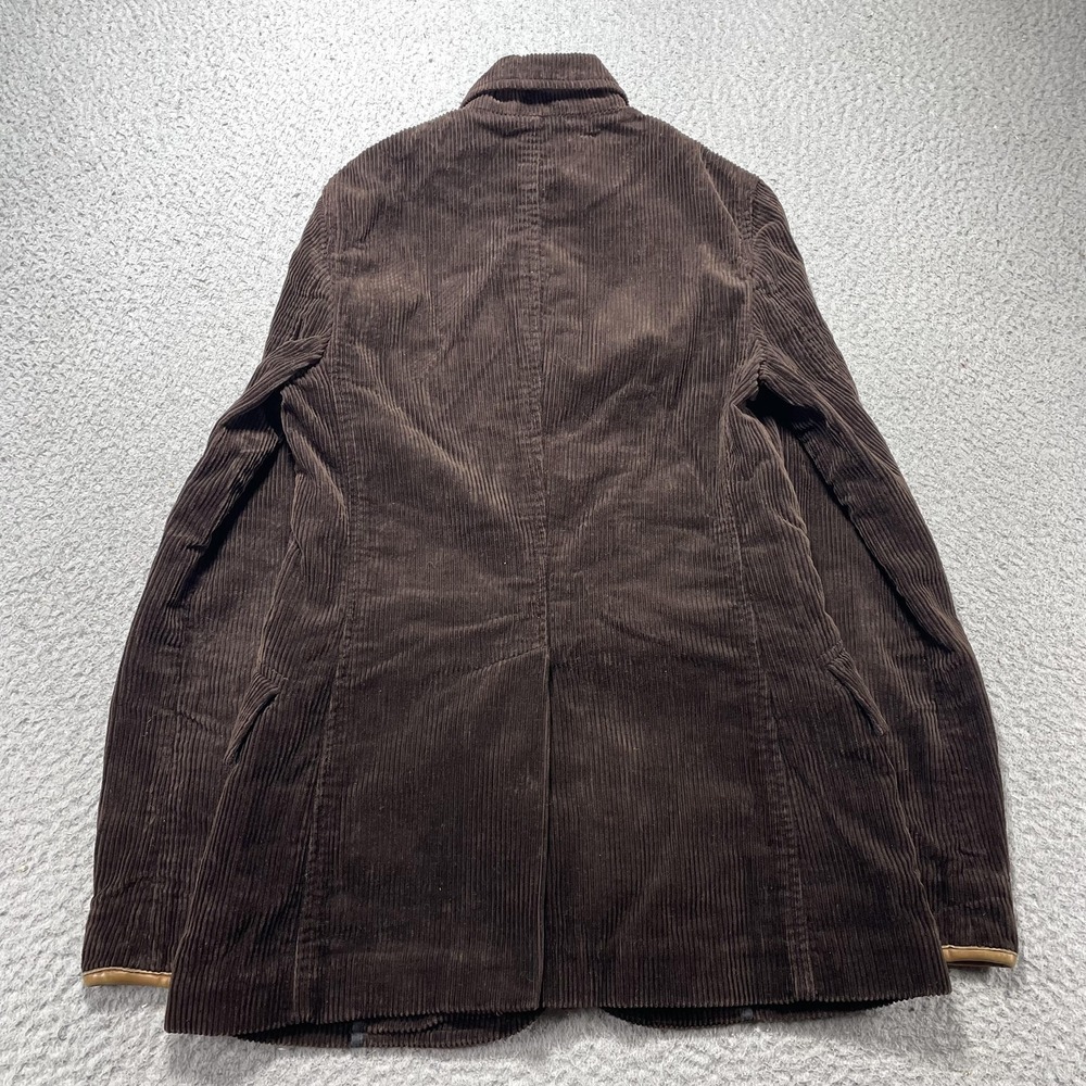 Ralph Lauren Brown Corduroy Equestrian Size 2 Jacket Elbow Patch Blue Label VTG - Picture 5 of 11